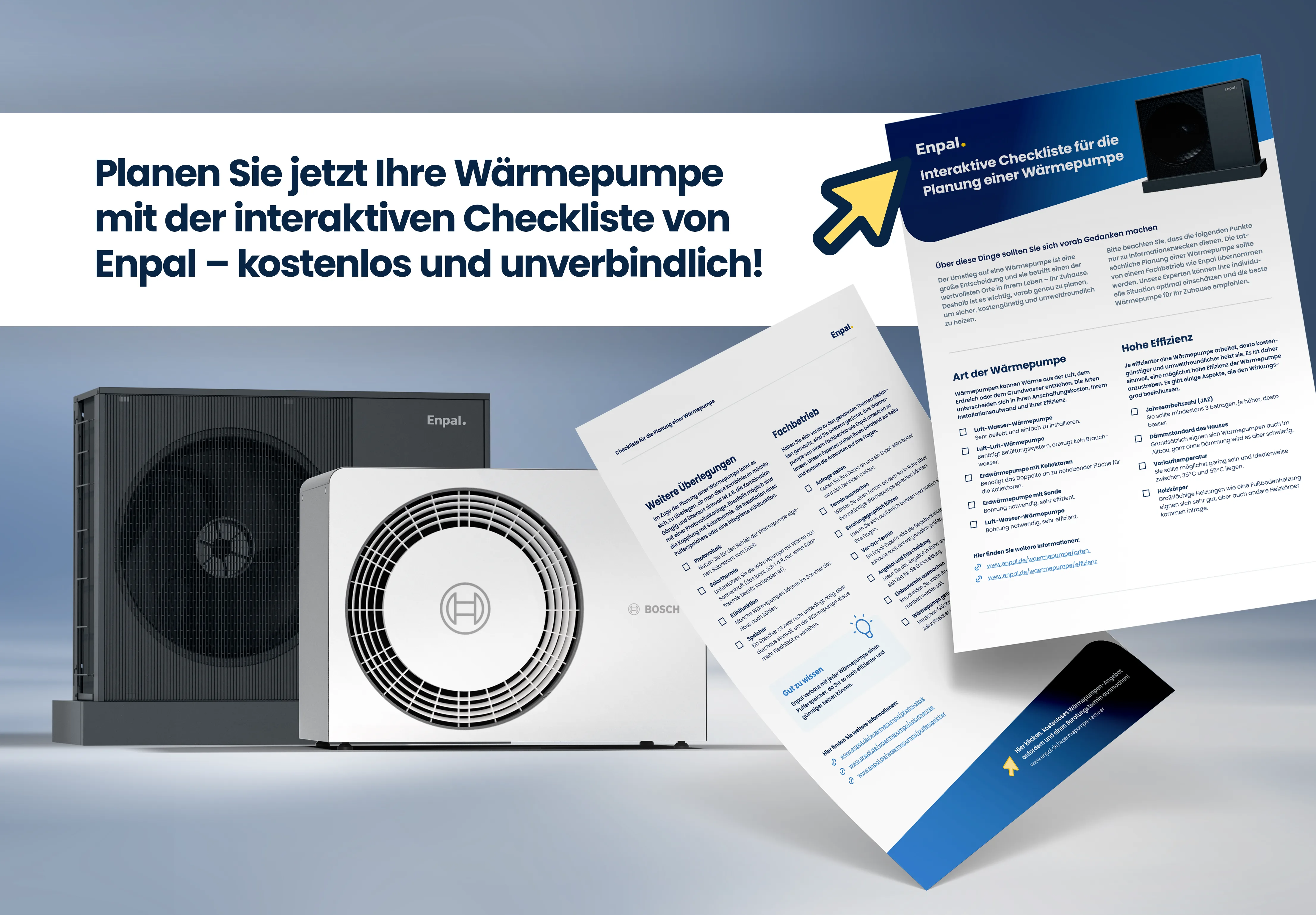 Checkliste zur Planung einer Wärmepumpe