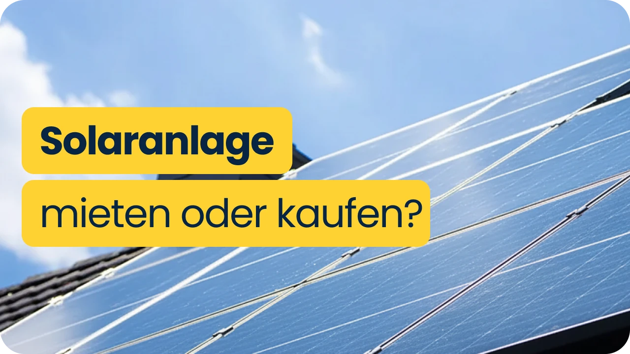 Solaranlage auf Hausdach