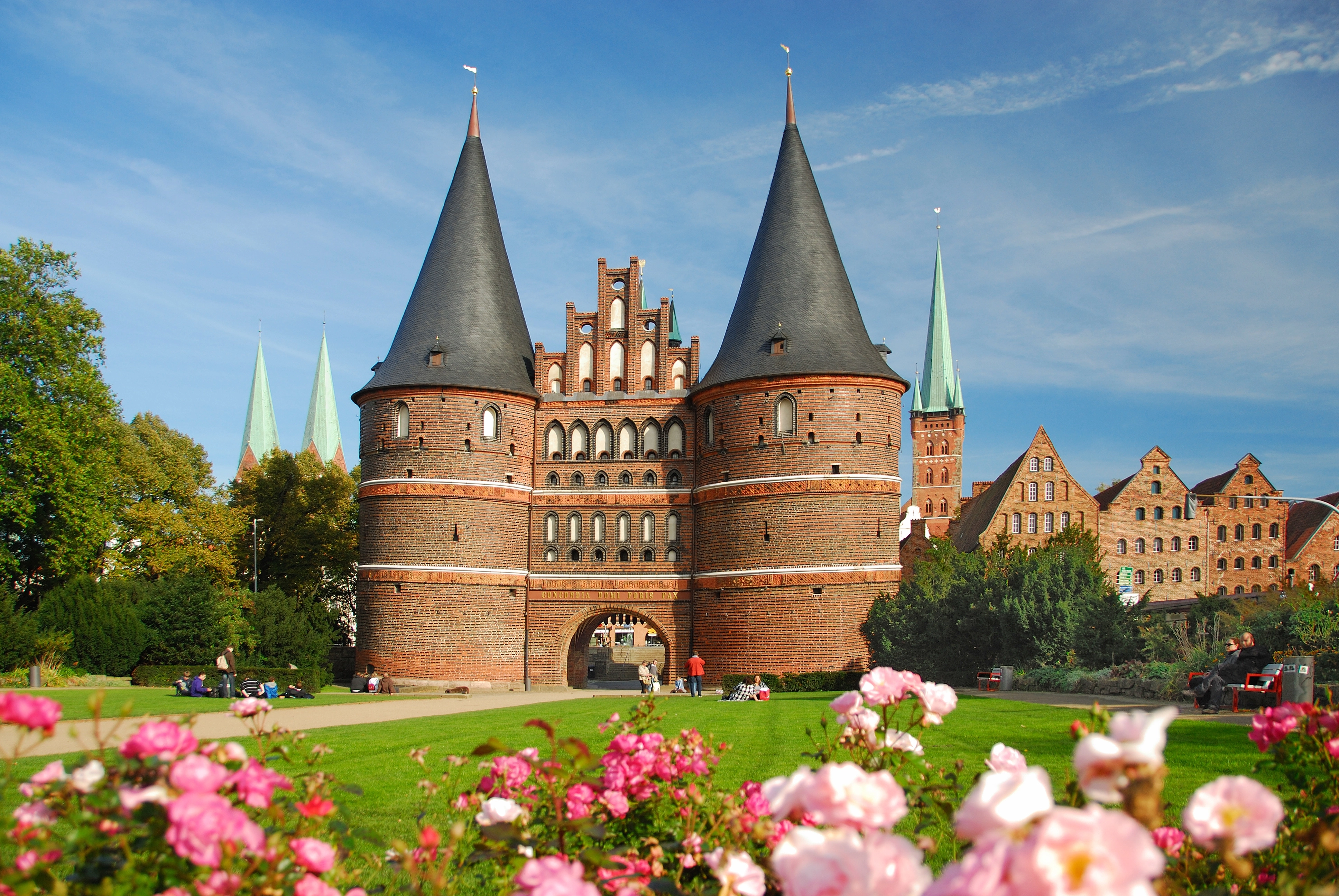 Ansicht von Lübeck