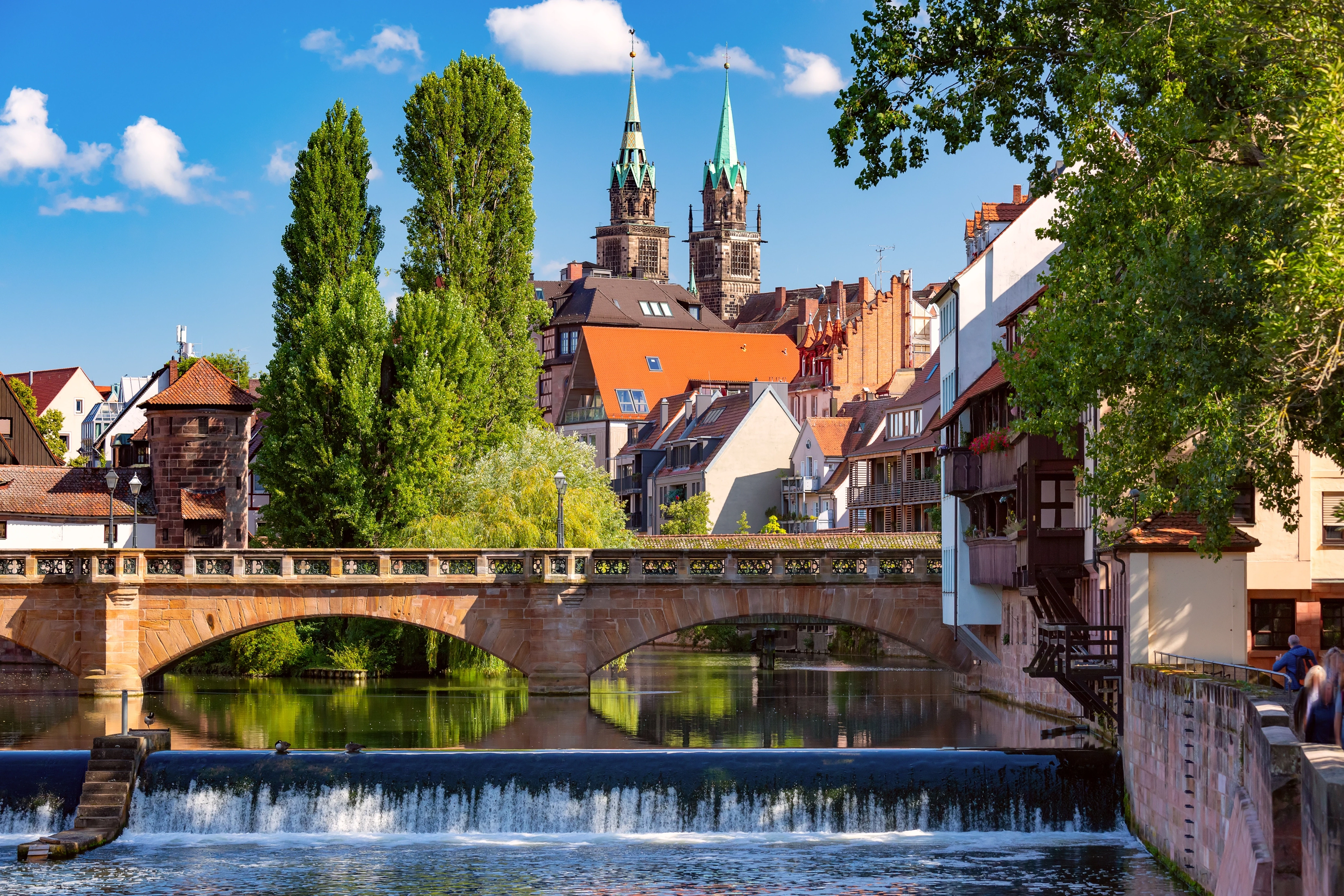 Blick auf Nürnberg