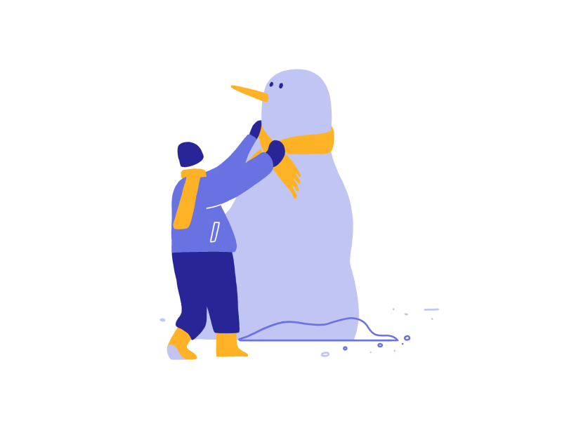 SnowMan Dribbble