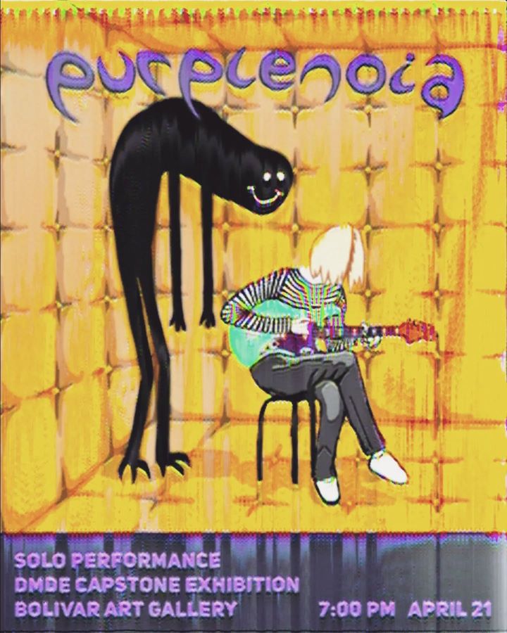 purplenoia gig poster 1