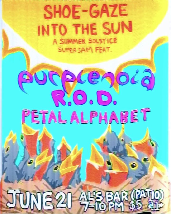 purplenoia gig poster 6