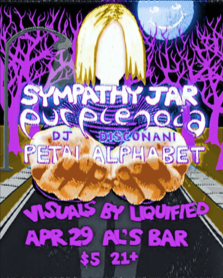 purplenoia gig poster 2