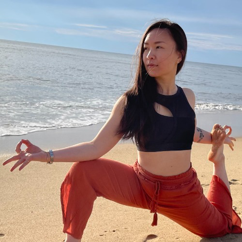 Linh is an RYT 500 yoga teacher and sound bath practitioner who has been guiding students since 2019. She is currently enrolled in a psychosomatic practitioner training with the Integrative Psychology Institute.  With an academic background in neuroscience, Linh is passionate about exploring the intricate relationship between mind, body, and nervous system; she is on a mission to support embodied presence and nervous system resilience through intentional movement, contemplative wisdom traditions, sound, and somatic awareness.  

Join Linh’s classes to experience a blend of strength training, vinyasa, restorative practices, and meditation that is both empowering and deeply nourishing.