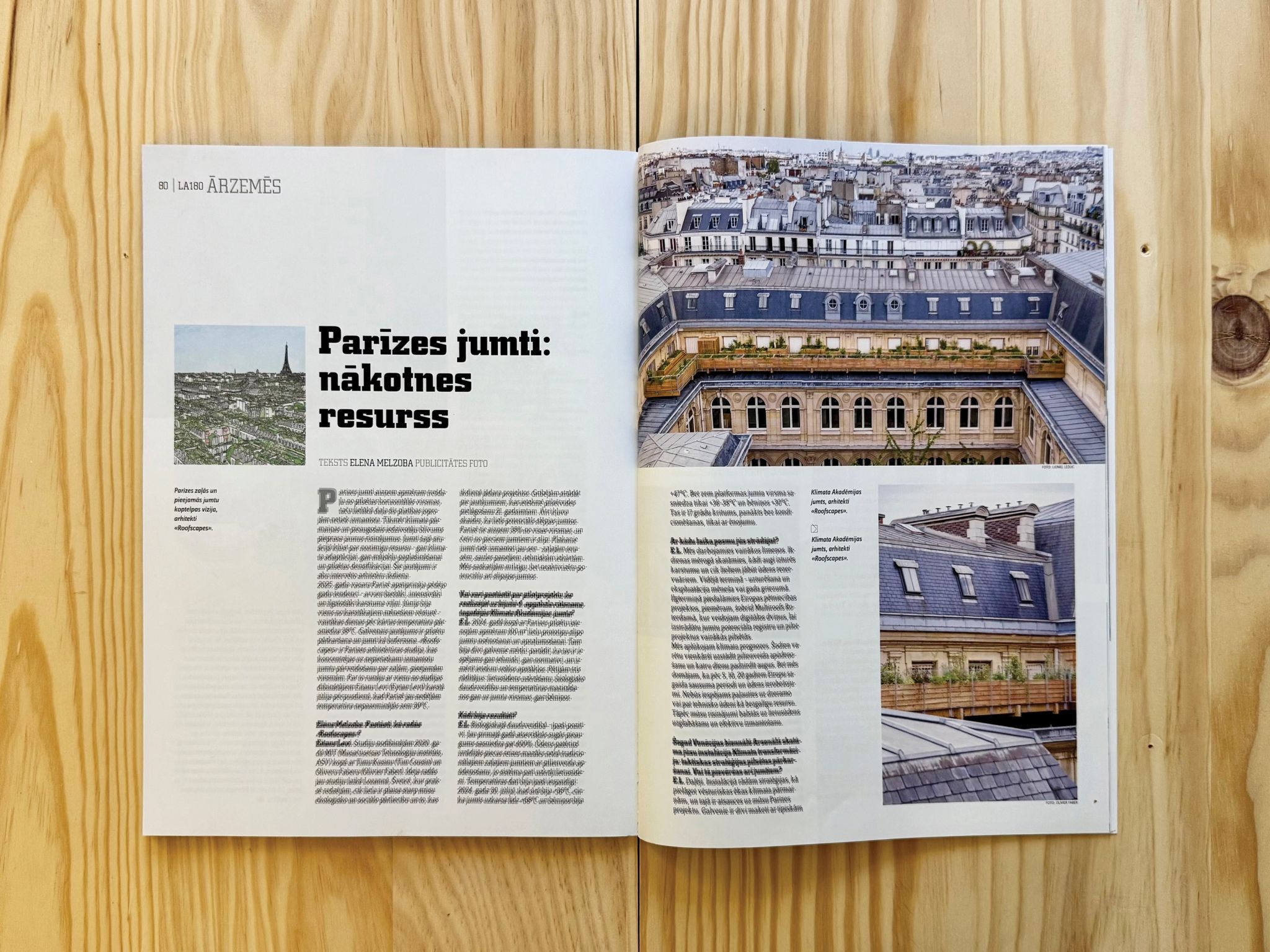 It is a great honor to have our vision on the cover of Latvijas Architektūra!