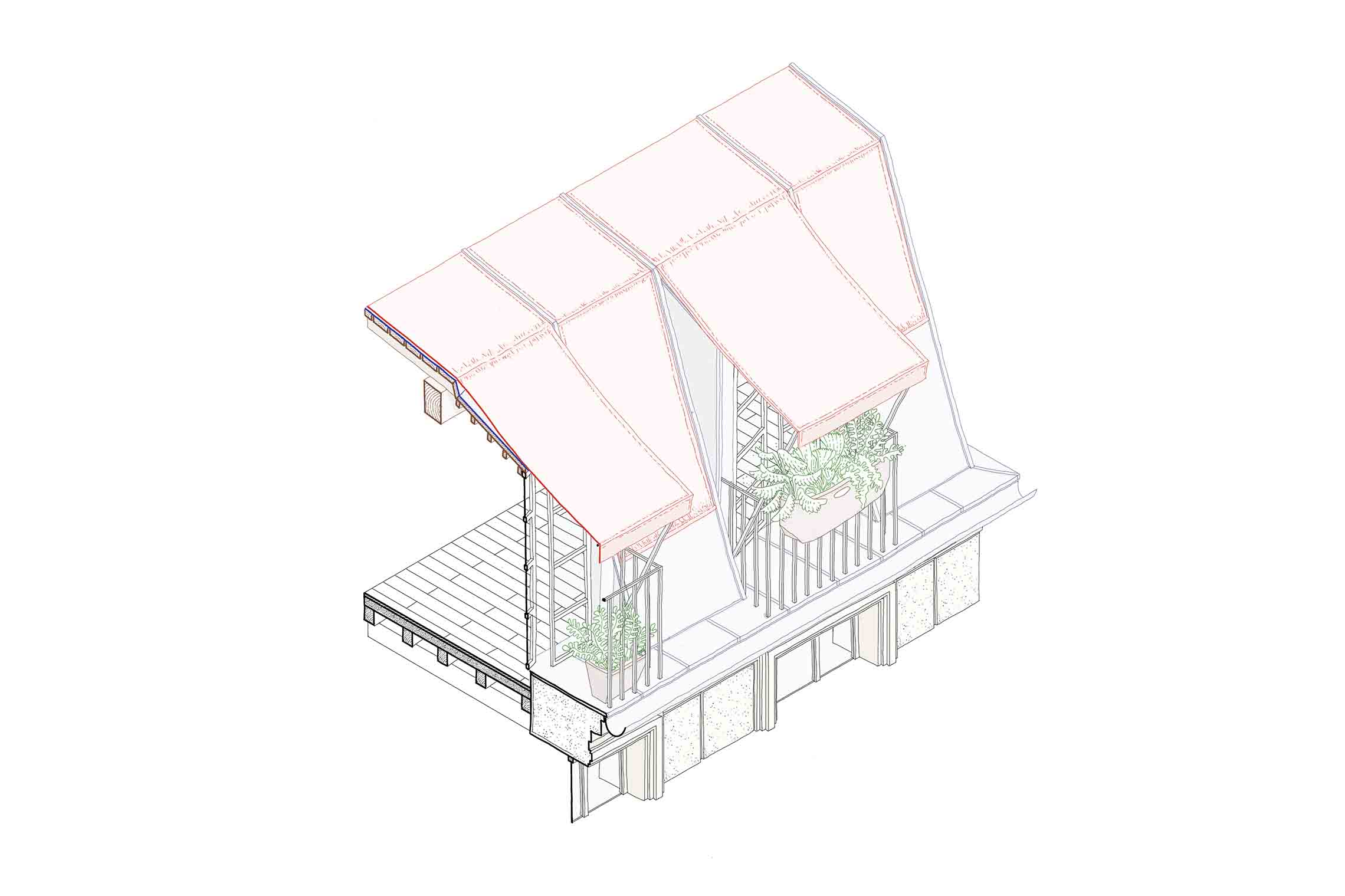 Roofscapes has been chosen by the City of Paris to research new adaptation solutions