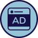 Ezy Raise advertising icon.