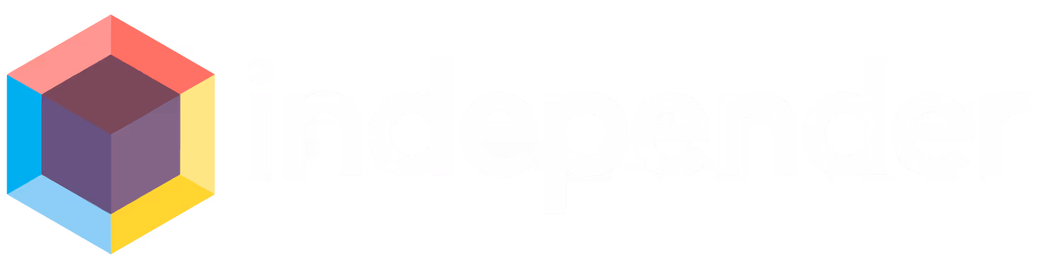 Independer logo. Independer uses OfferZen to source developers.
