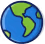 Globe icon
