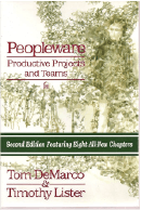 Book cover, peopleware