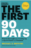 Cover of book, the first 90 days