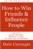 Cover of book, how to win friends and influence people
