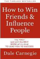 Cover of book, how to win friends and influence people