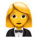 Woman suit emoji