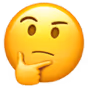 Thinking emoji