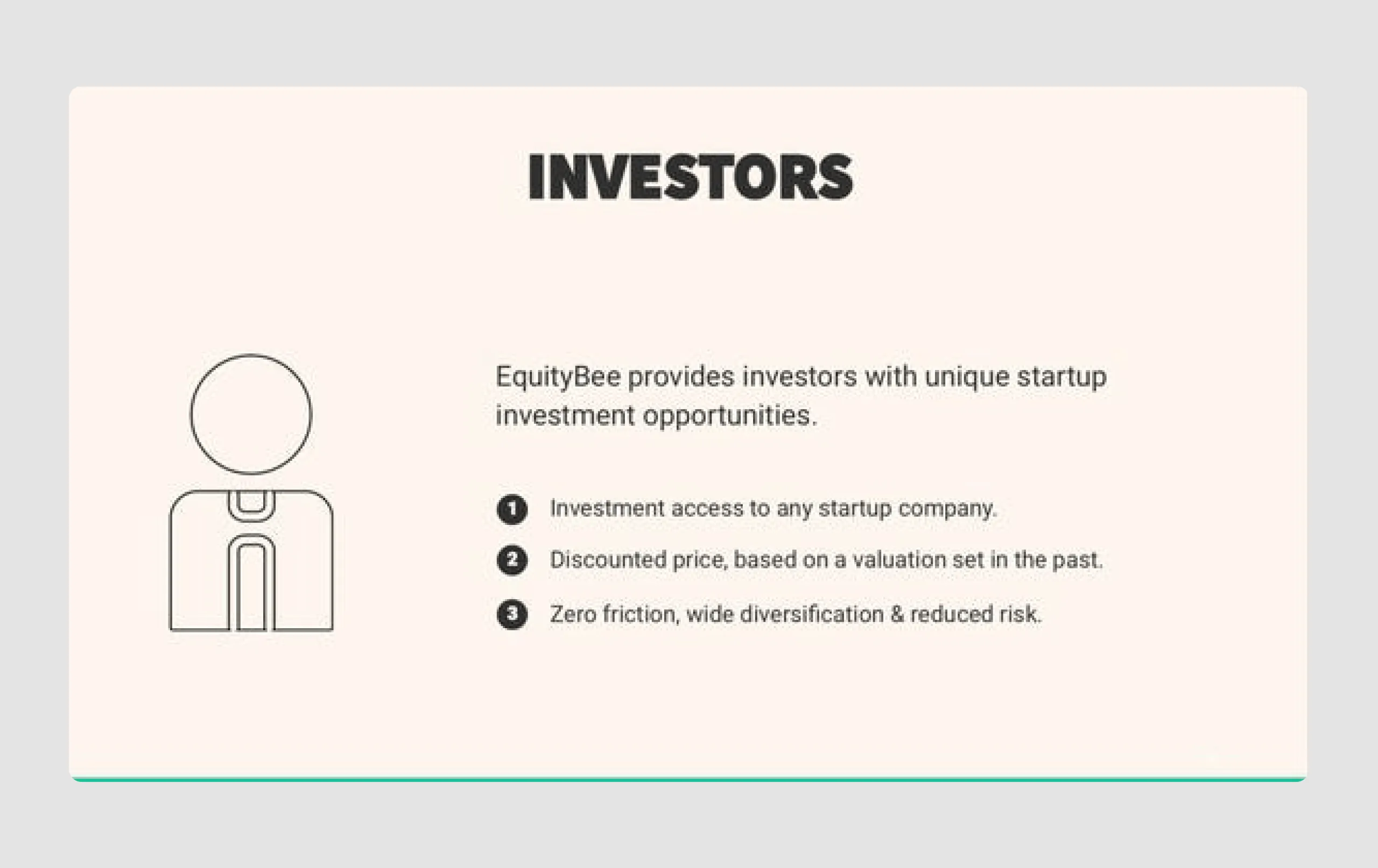 Equity bee pitch deck design