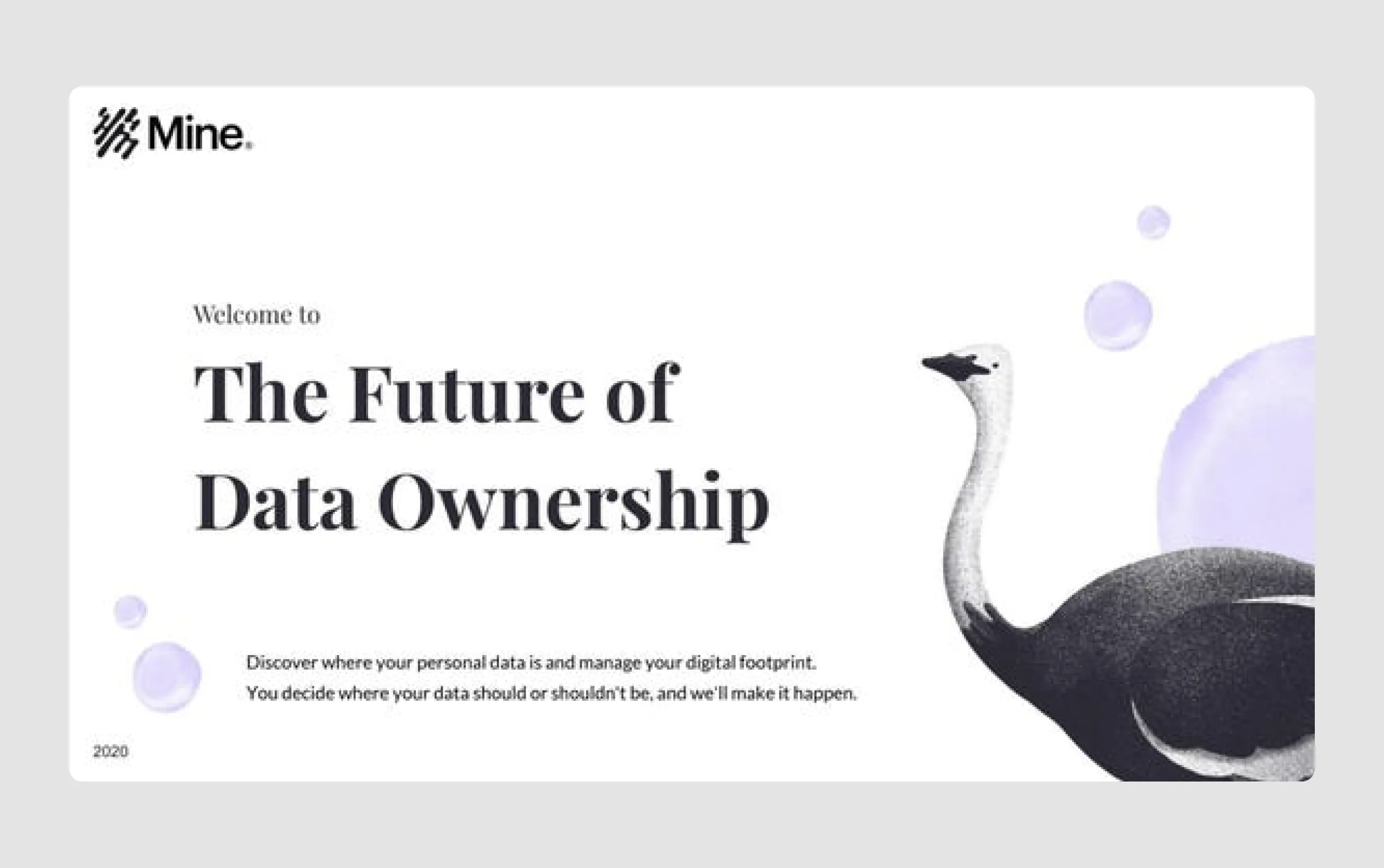 Mine pitch deck sample