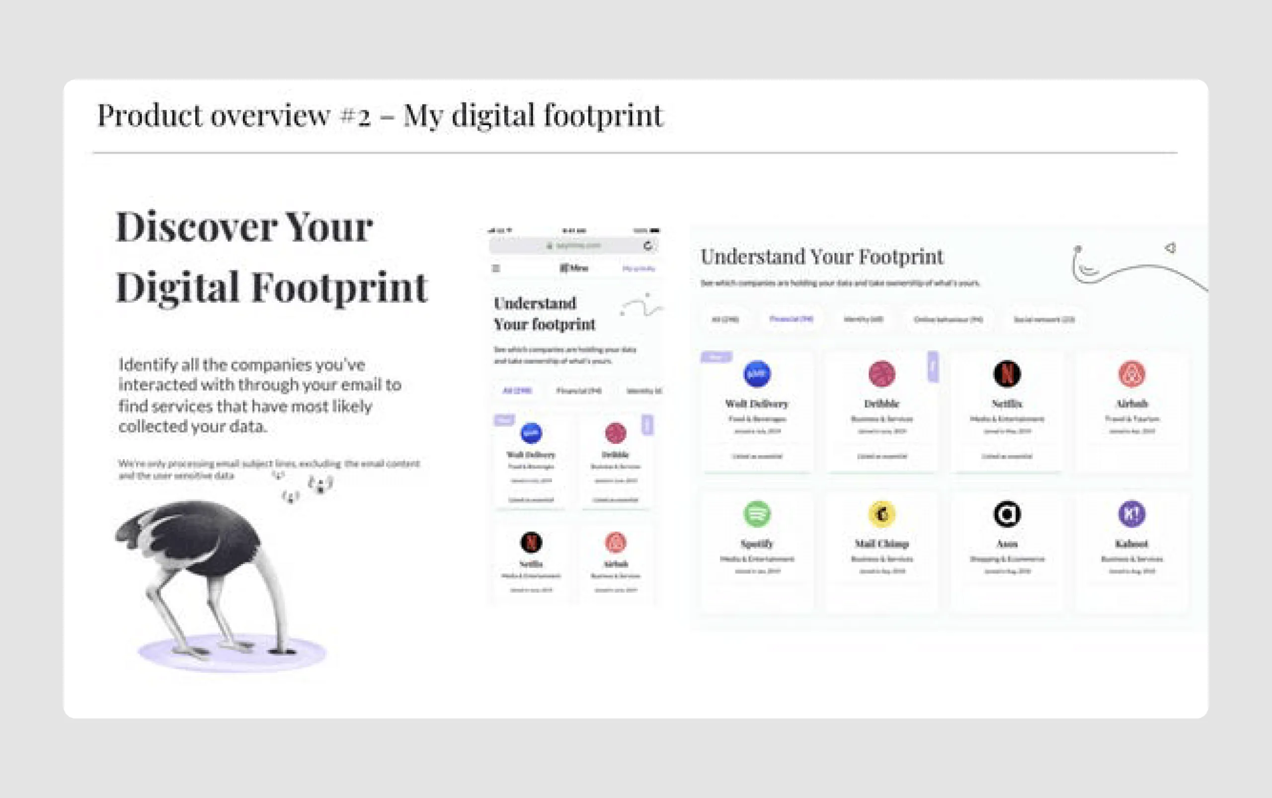 Mine startup pitch deck example