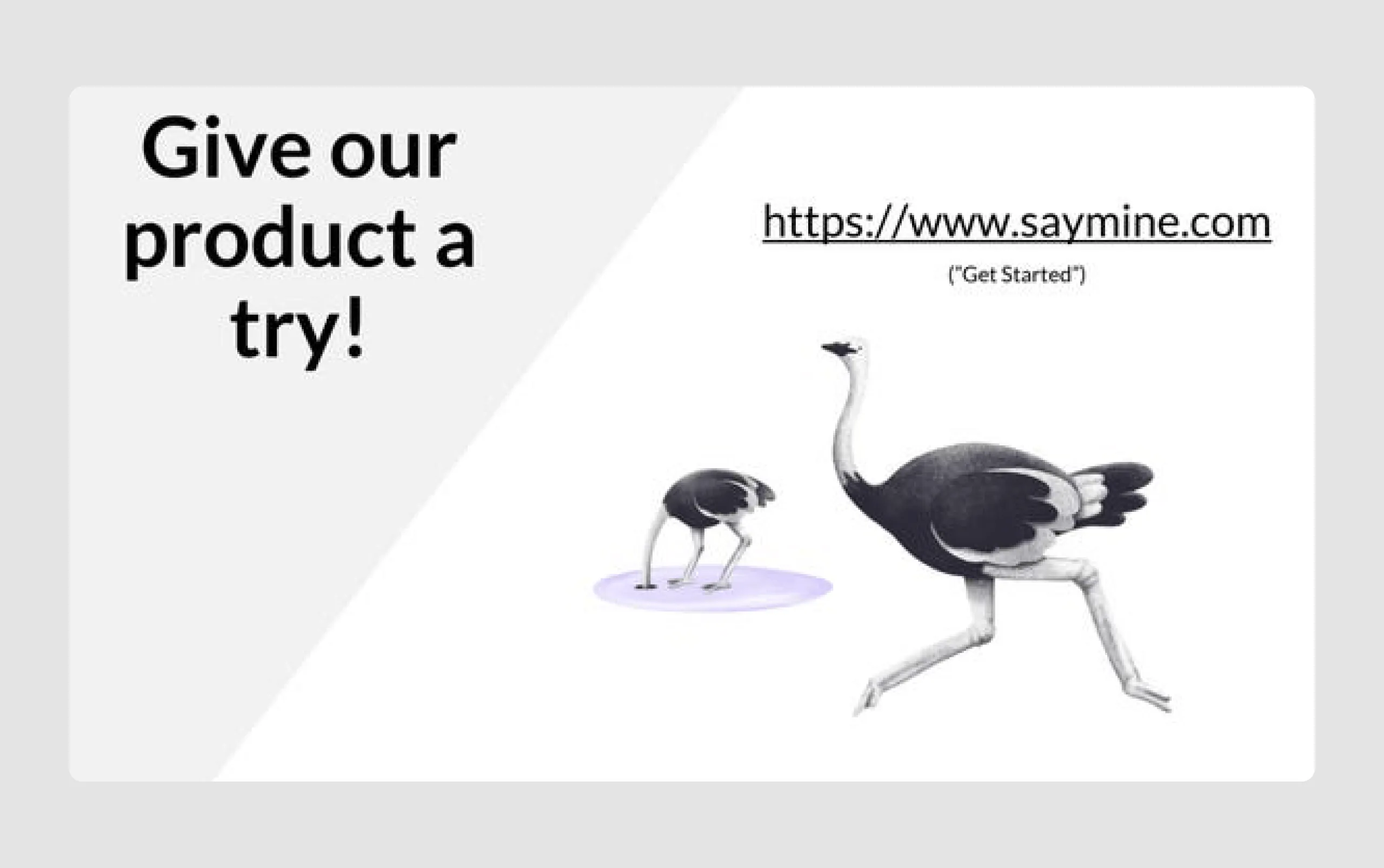 Mine pitch deck example