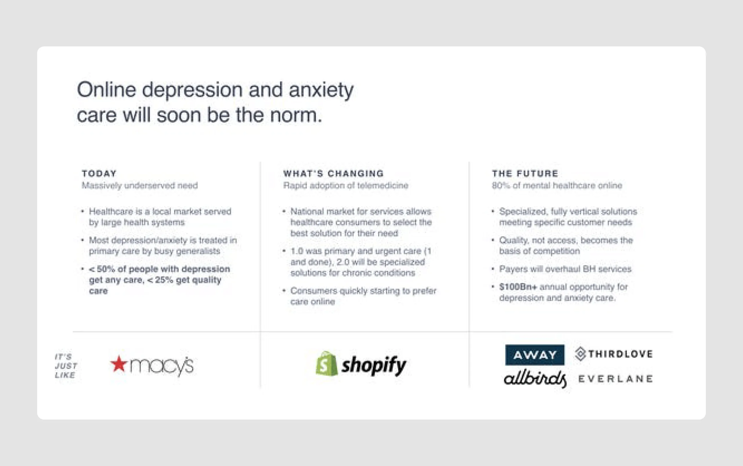 BrightSide pitch deck example