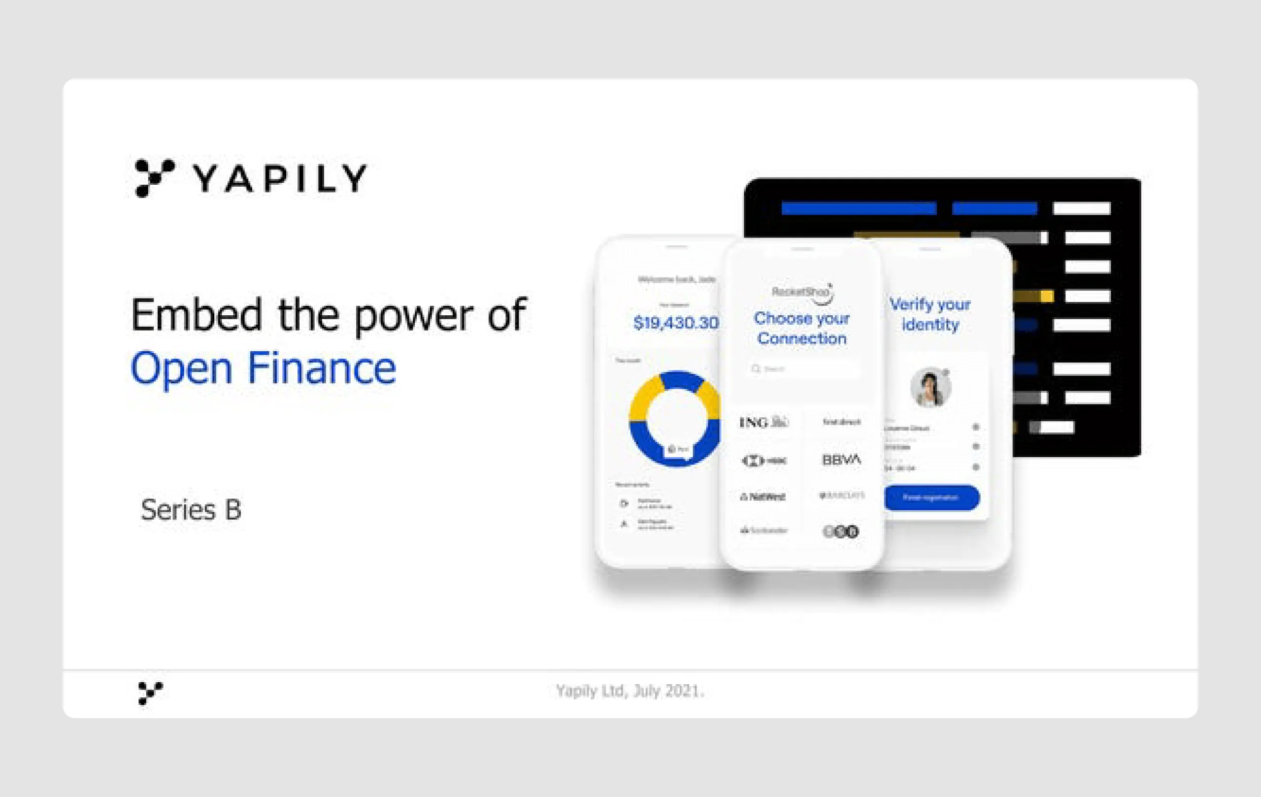 Yapily successful business pitch deck idea