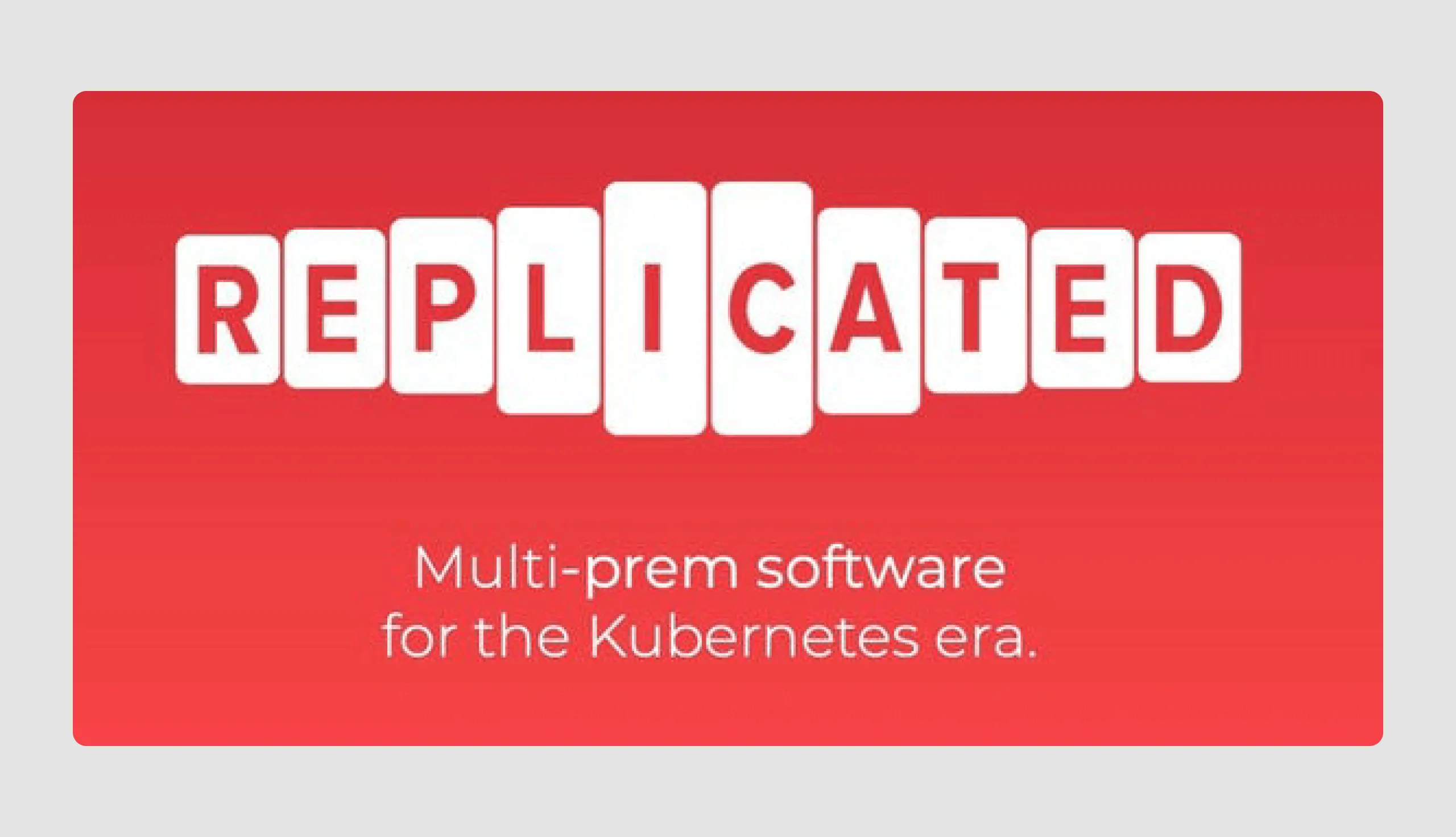 Replicated pitch deck last page of presentation