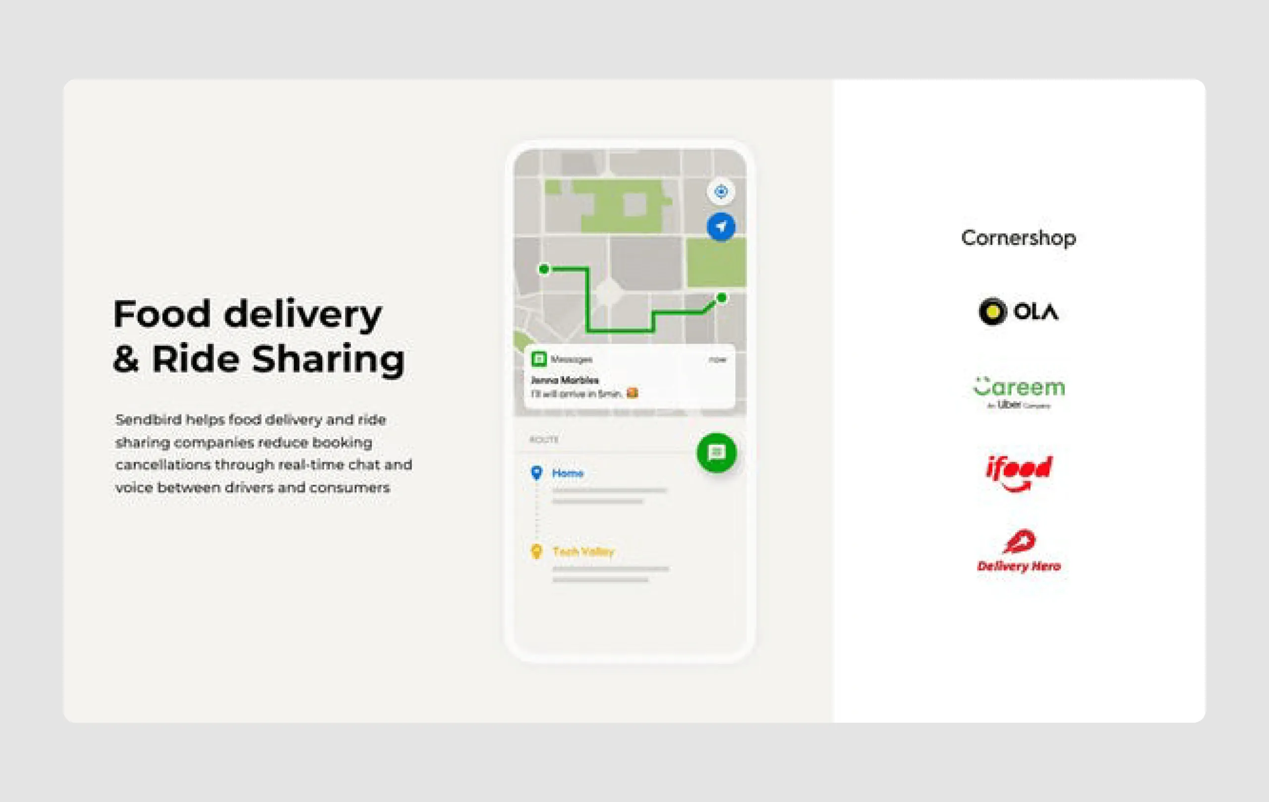 Sendbird pitch deck sample