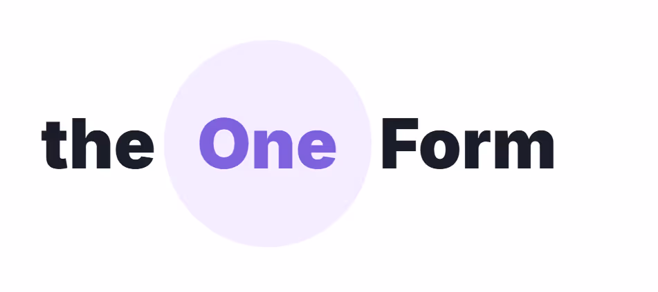 TheOneForm
