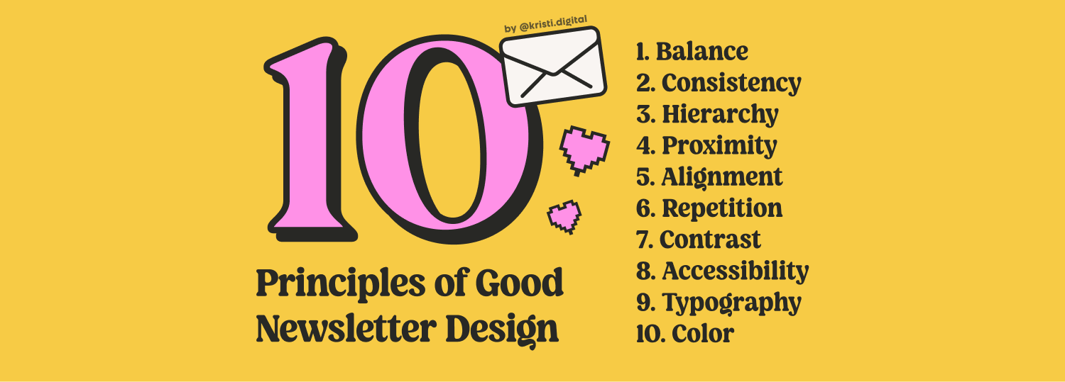 10 Principles of Good Newsletter Design on Beehiiv
The non-designer's guide to beautiful newsletters by kristi.digital