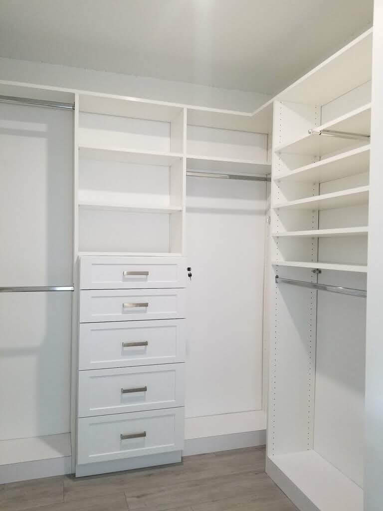 Custom closet by The Closet Doctor