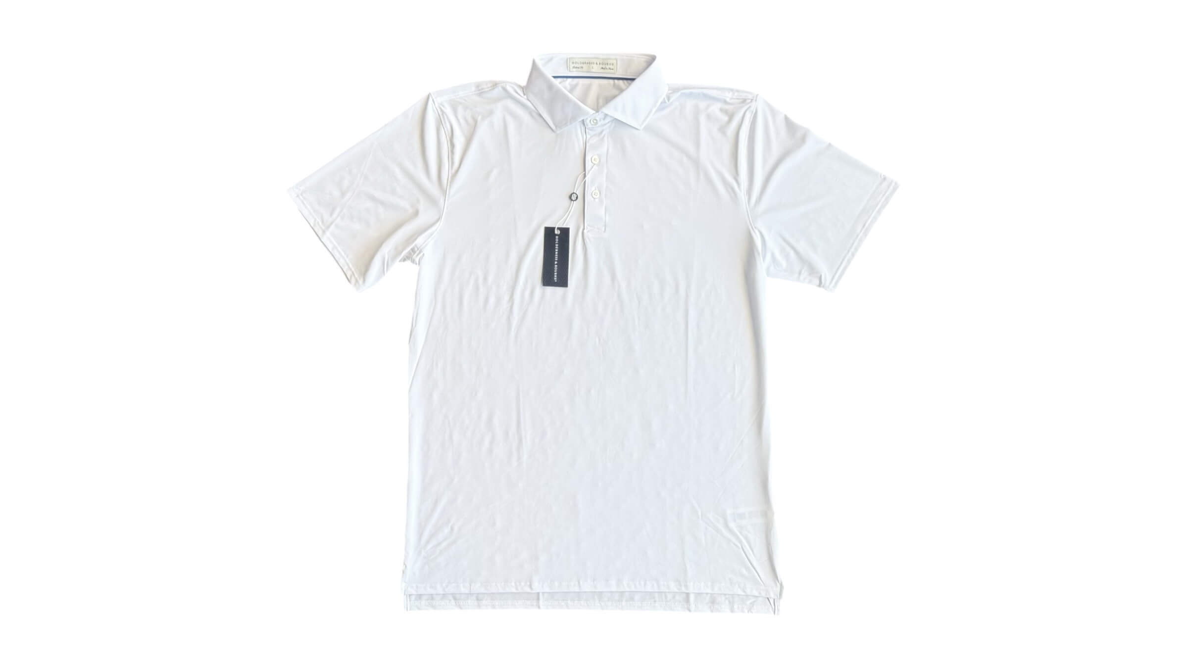 181. Men's Macdonald Polo - White ($60) - 10 Available