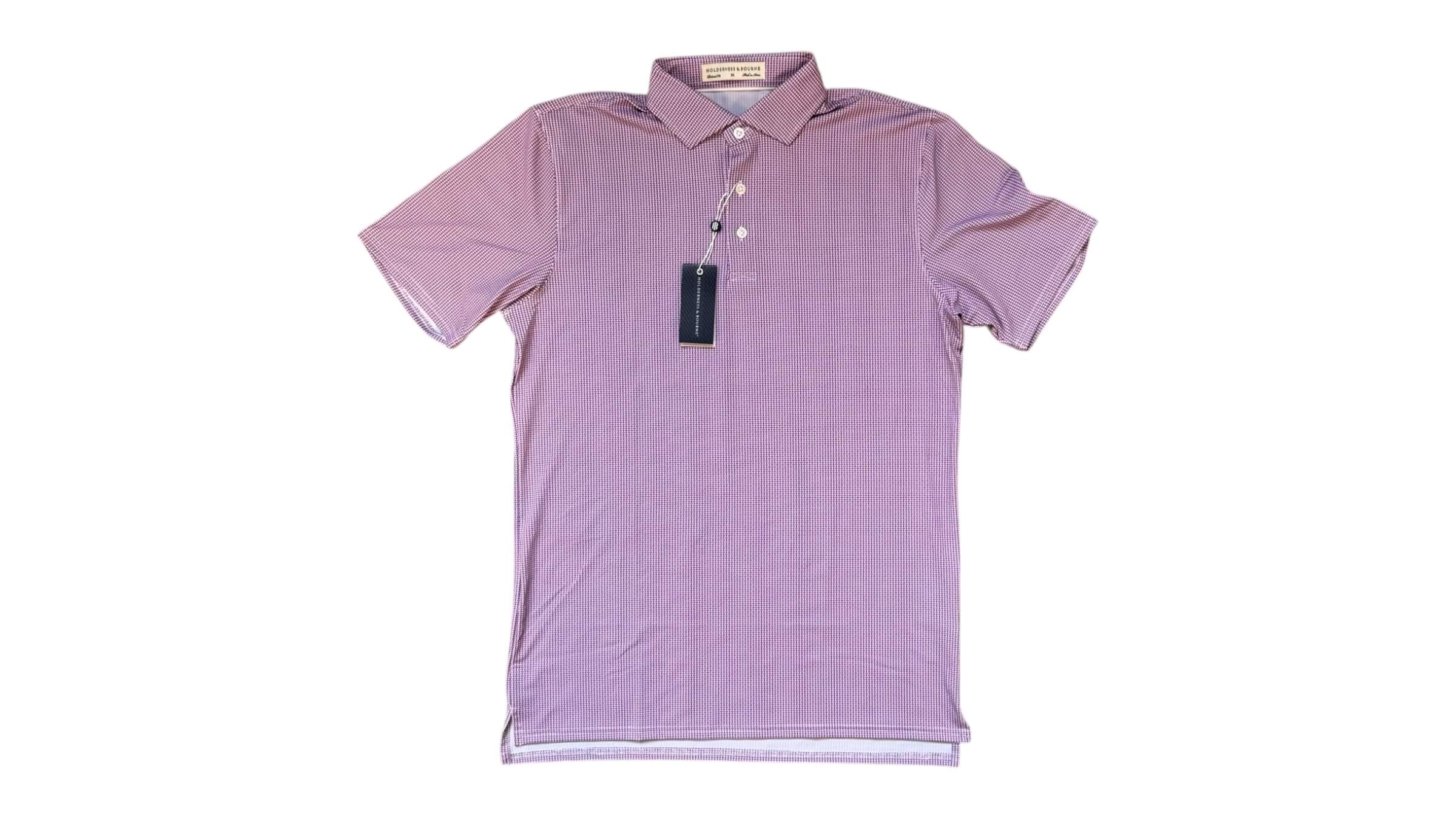 170. Men's Polo - Davis, Marlin Blue and Red ($62) - 3 Available