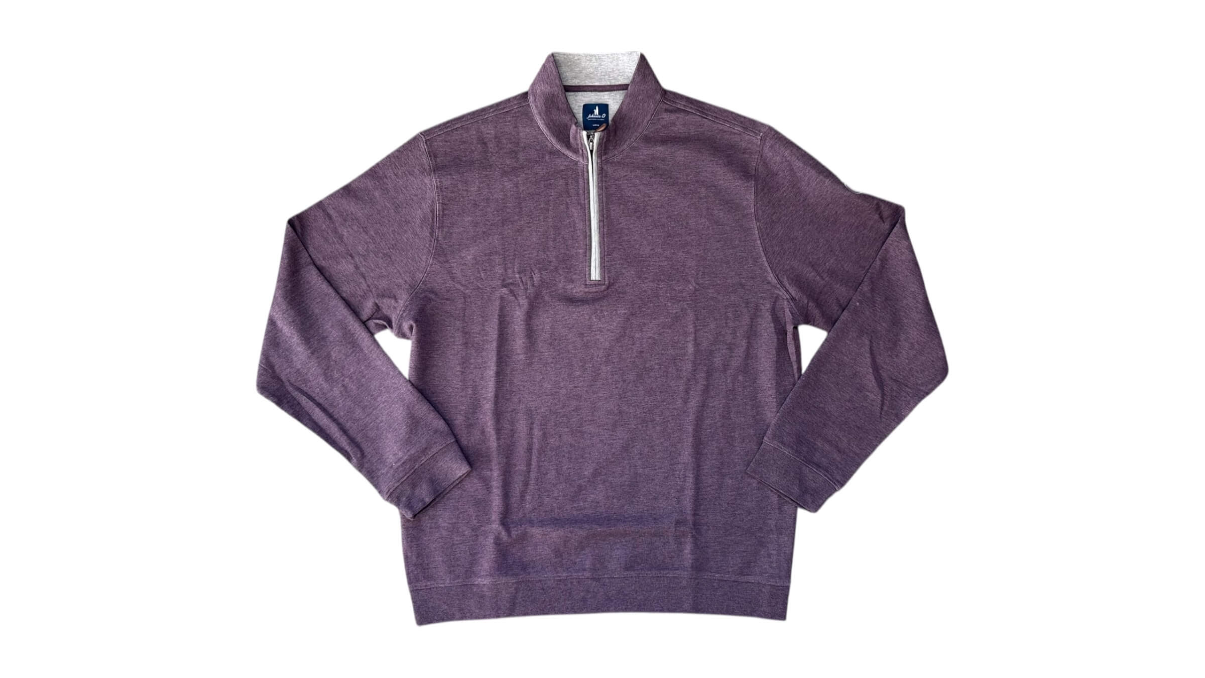 134. Men's Quarter Zip Pullover - Royal Plum ($58) - 5 Available