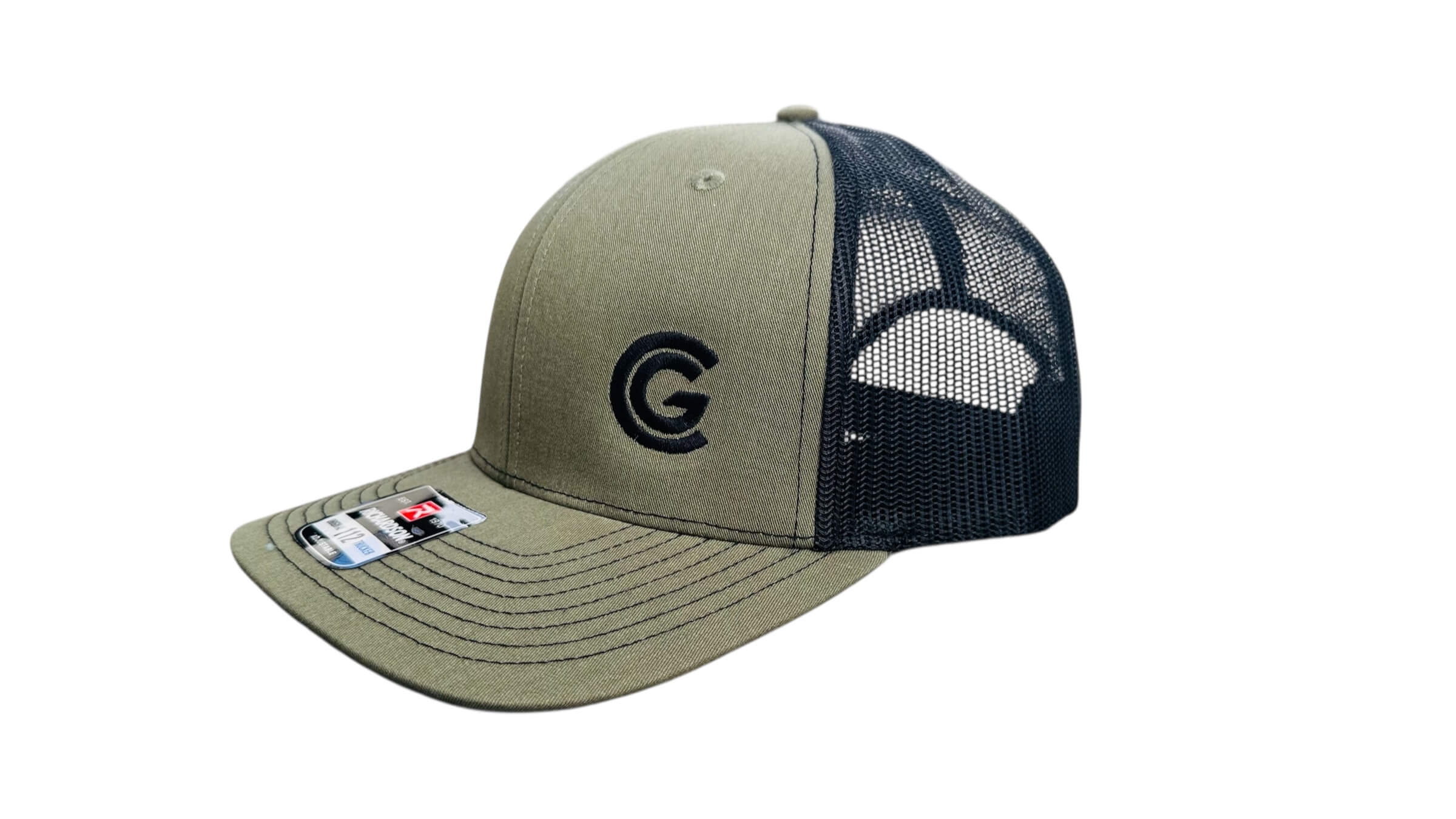 42. Hat - Baseball Mesh Back - Green and Navy ($18) - 17 Available