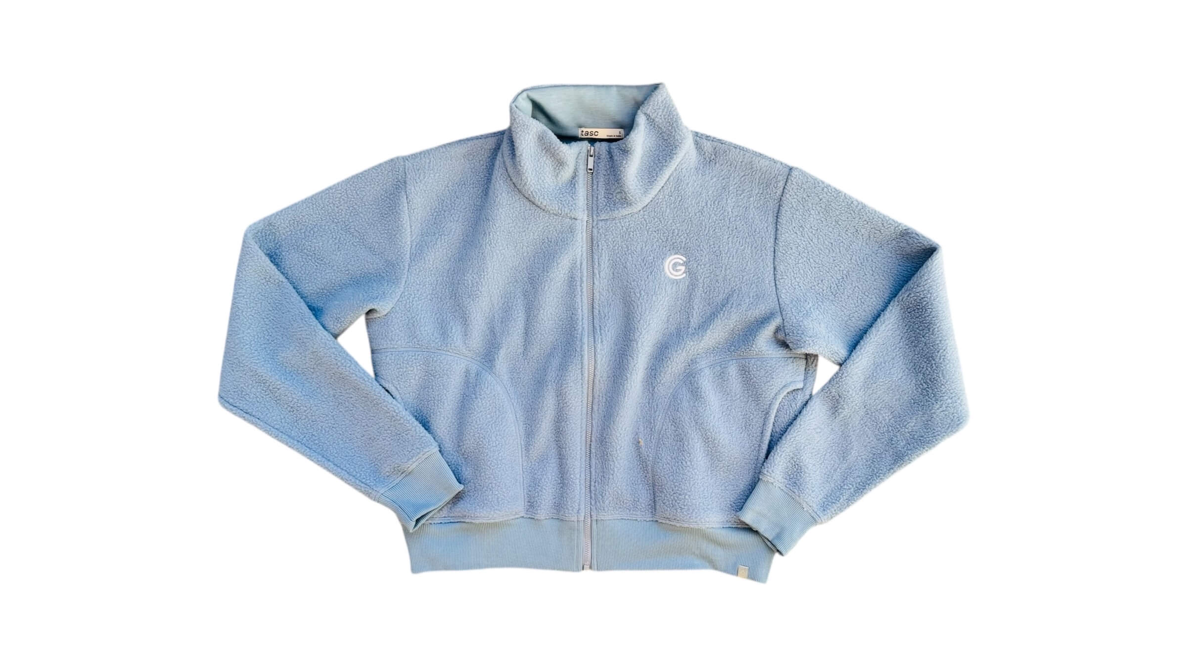 141. Women's TASC Sherpa Jacket - Heritage Blue ($84) - 12 Available