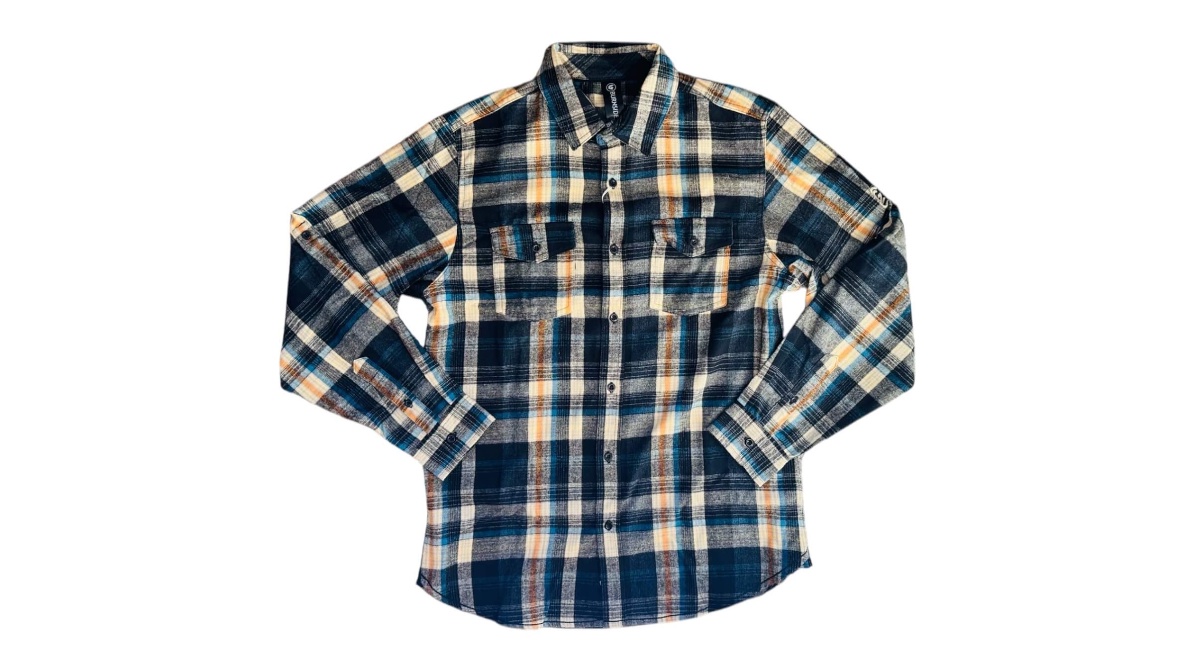 138. Men's Flannel Button Down - Khaki ($45) - 5 Available