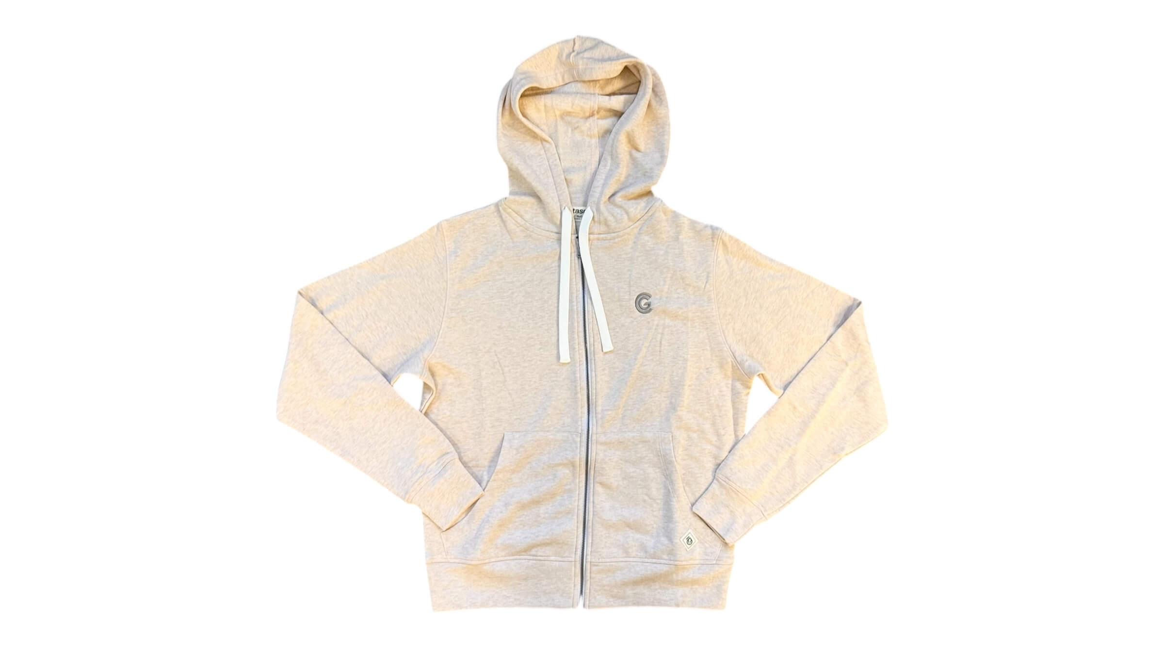 111. Women's TASC Zip Hoodie - Birch ($60) - 7 Available