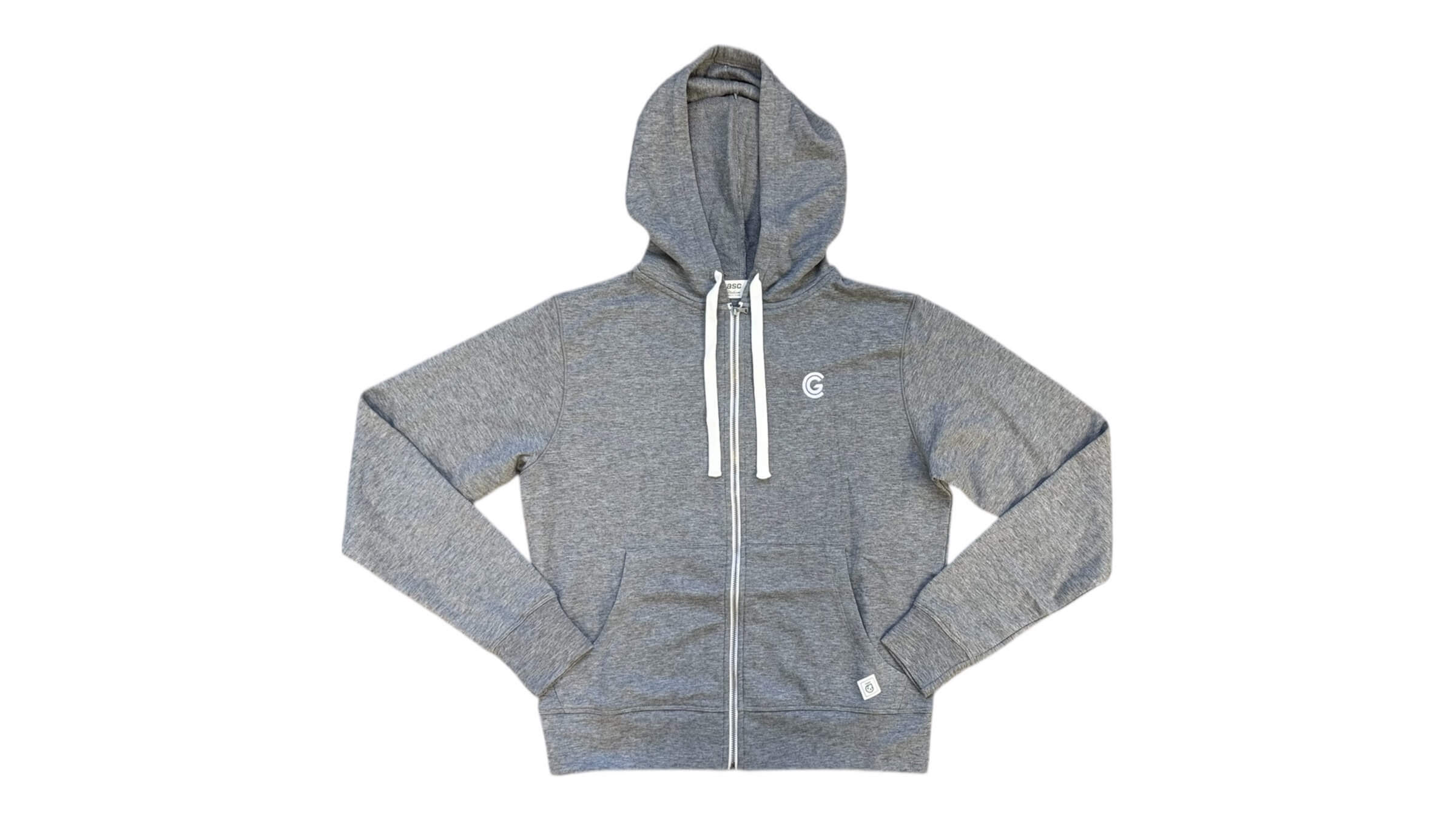 110. Women's TASC Zip Hoodie - Grey ($60) - 6 Available