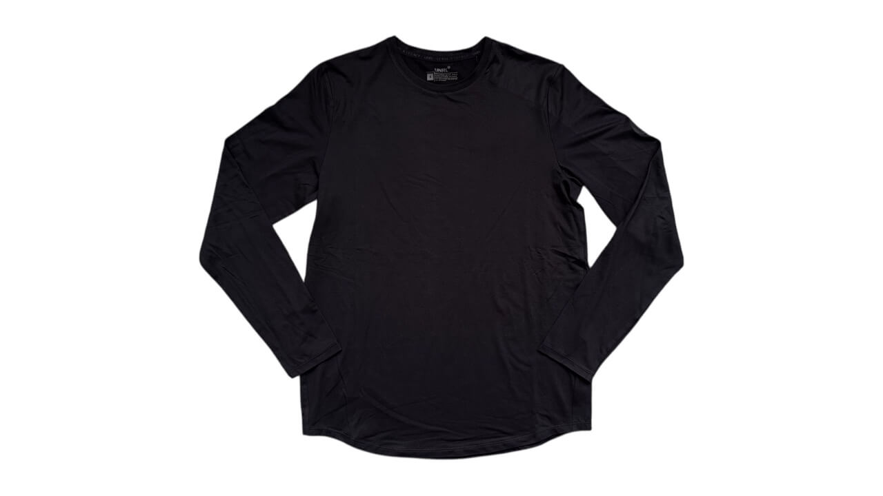 219. Men's UNRL Long Sleeve Tee - Black ($38) - 6 Available