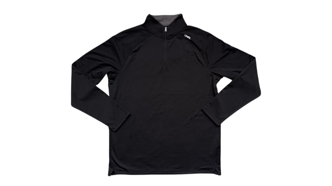 212. Men's UNRL Interlock Zip - Black ($58) - 1 Available