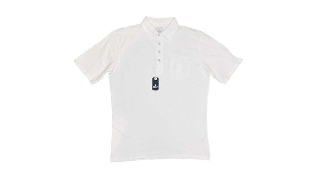203. SALE Men's Polo - Coastal Wash Original - White ($15) - 14 Available
