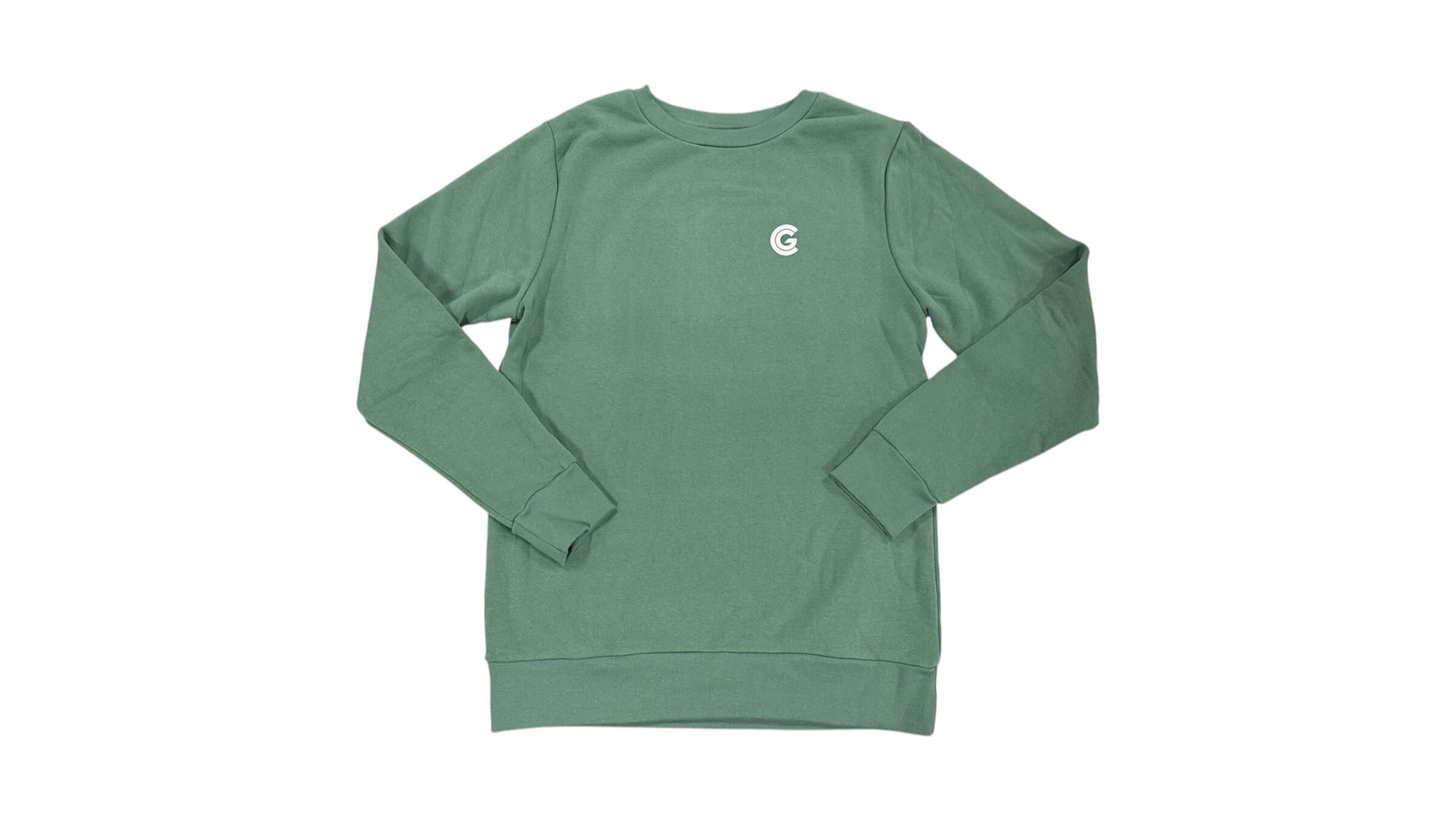 42. Unisex Crewneck - Pine Green ($30) - 9 Available