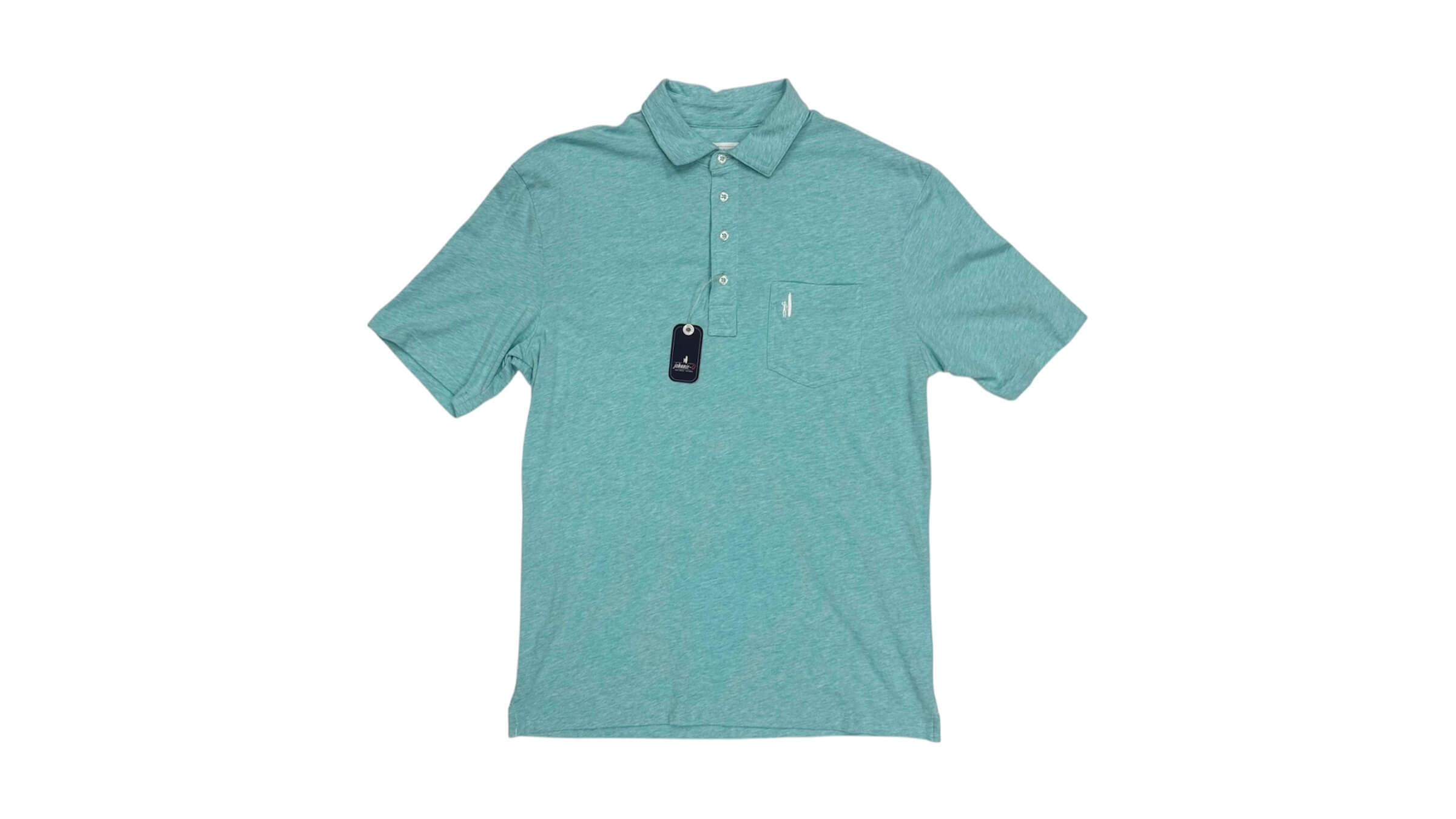 102. SALE | Men's Polo - Coastal Wash Original - Malibu Blue ($10) - 7 Available