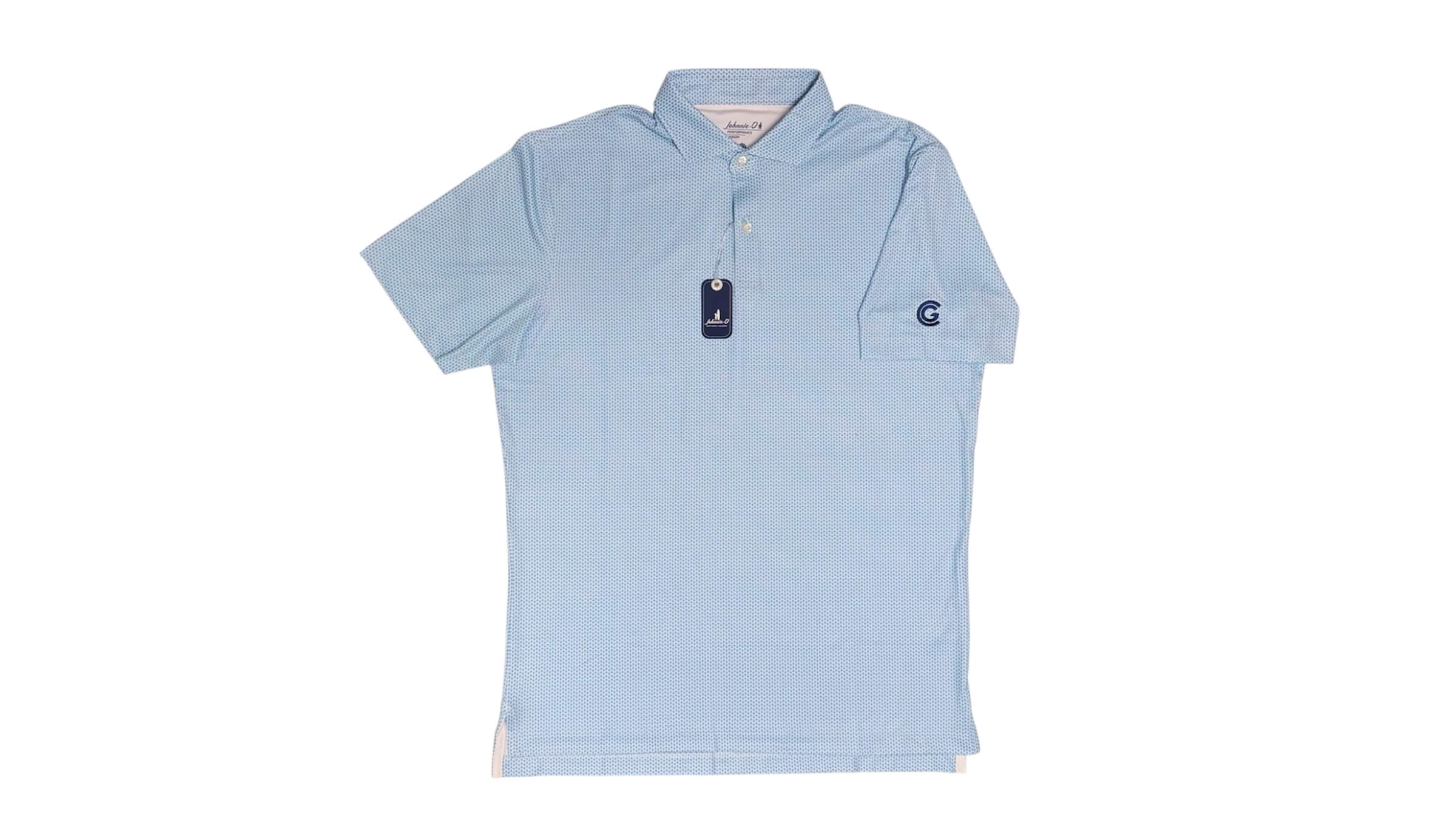 149. Men's Polo - Darts Cabana Blue ($55) - 6 Available