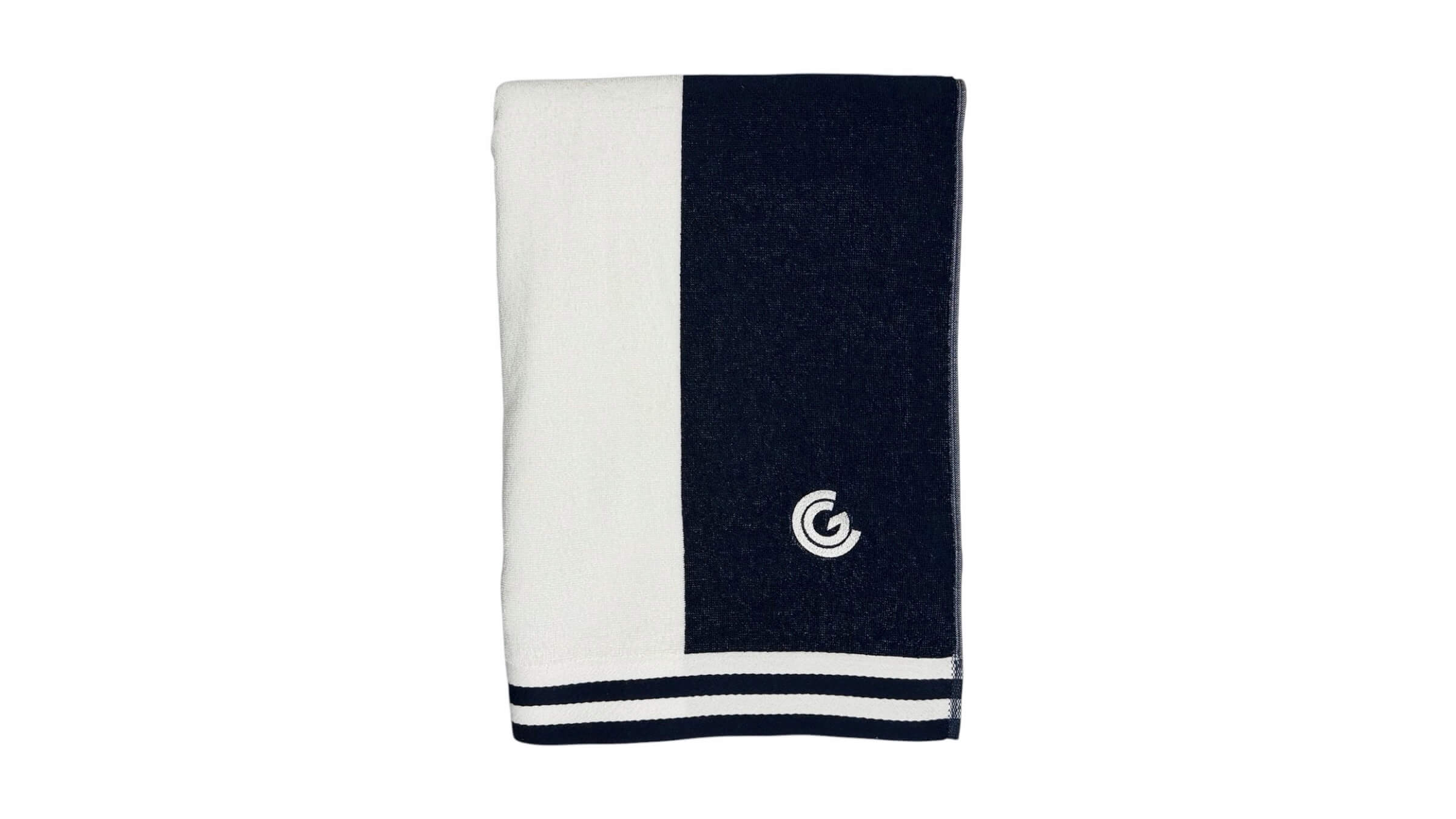 30. Land's End Beach Towel - Navy Stripe ($32) - 7 Available