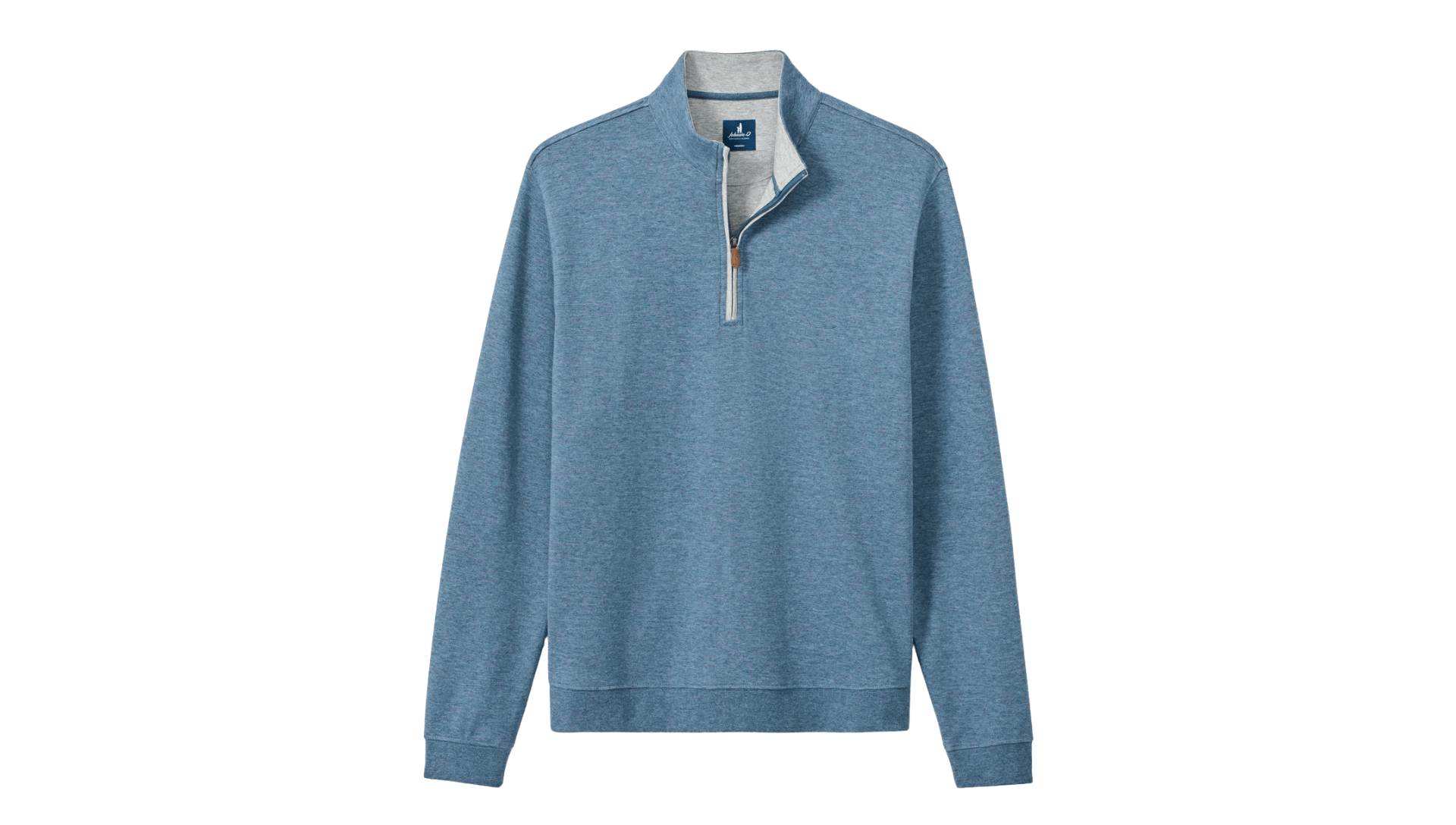 207. Men's Quarter Zip Pullover - Helios Blue ($60) - 13 Available