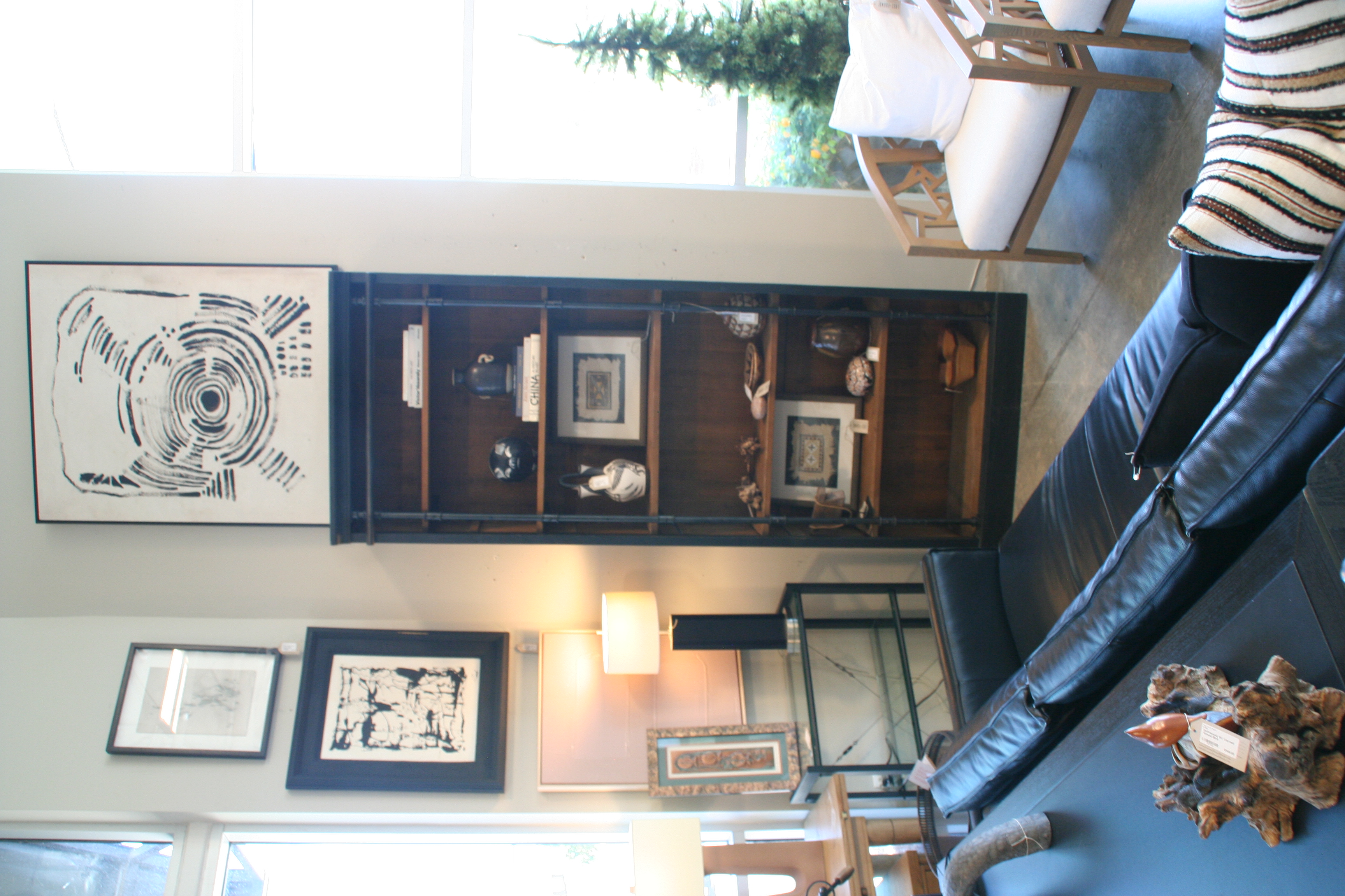 Lost and Found styled interior display