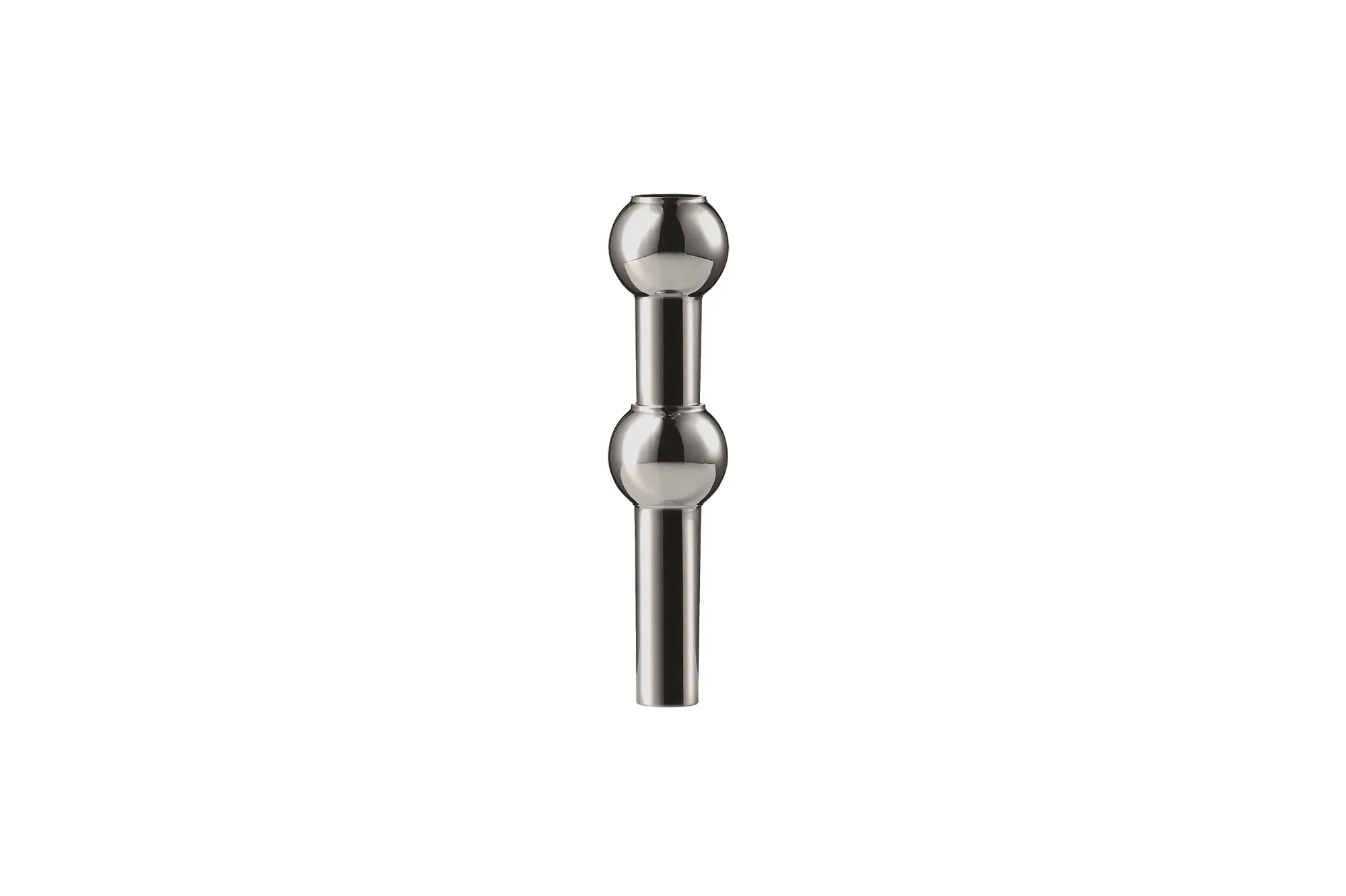 Stoff Nagel Vase – Black Chrome