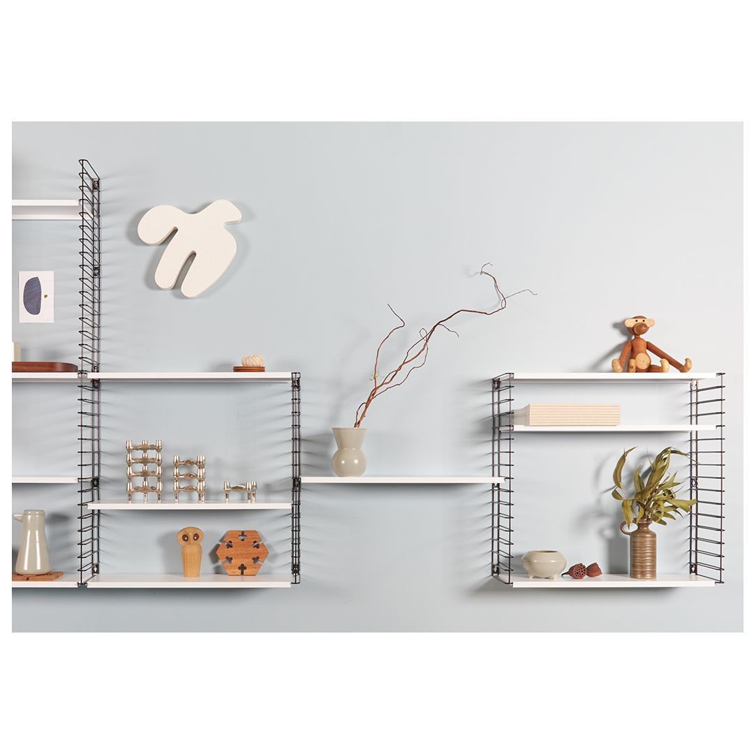 The Tomado Shelving System was designed by Adriaan Dekker an